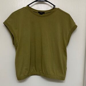 Forever 21 Olive Short Sleeve Top